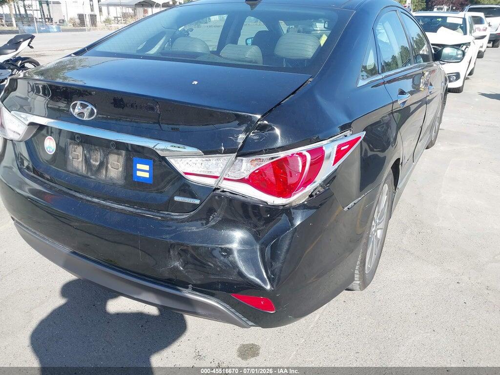 KMHEC4A42EA107490 2014 HYUNDAI SONATA HYBRID photo no. 6