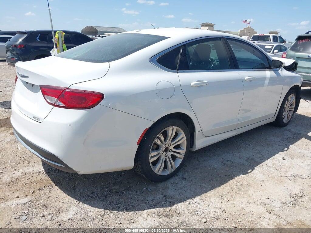 1C3CCCAB6FN535968 2015 CHRYSLER 200 photo no. 4