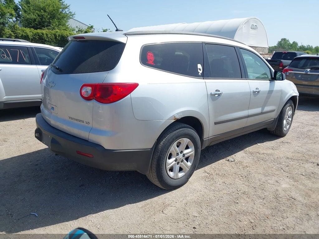 1GNKVFED7BJ311115 2011 CHEVROLET TRAVERSE photo no. 4