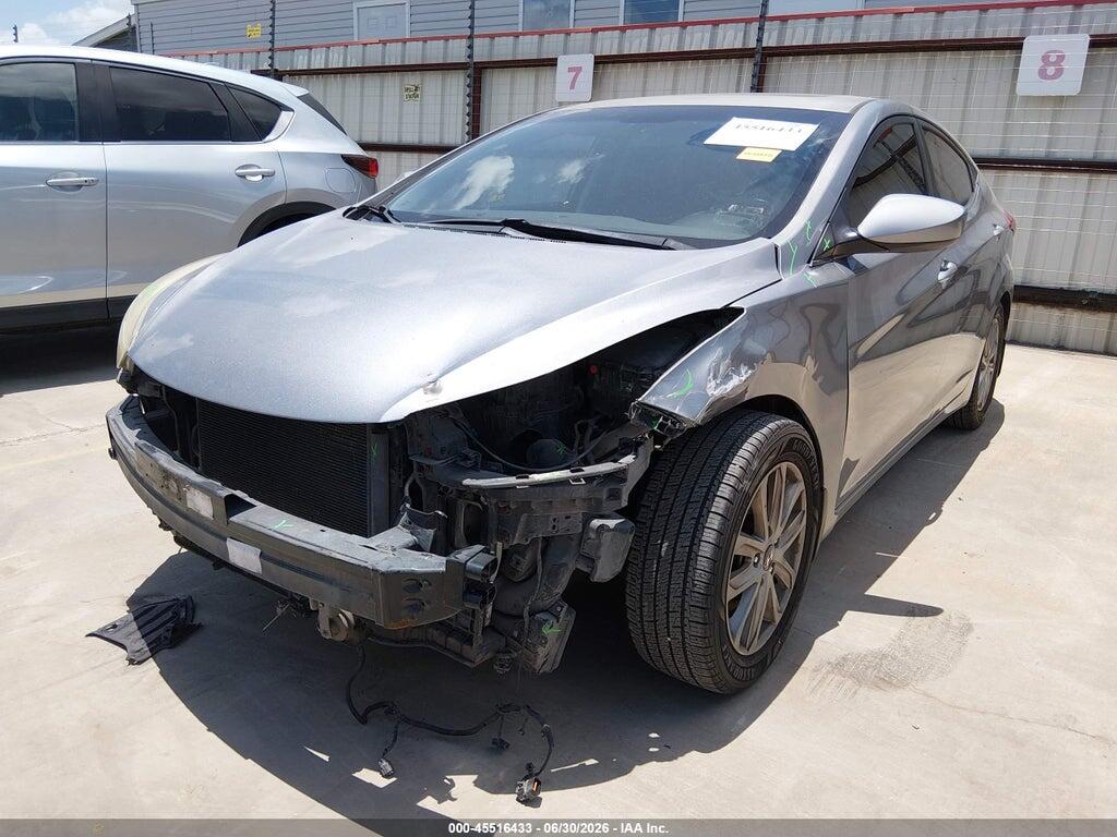 KMHDH4AE5FU304577 2015 HYUNDAI ELANTRA photo no. 2