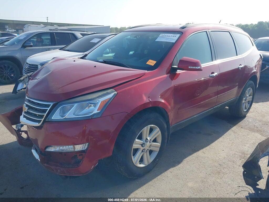 1GNKRHKD0EJ137784 2014 CHEVROLET TRAVERSE photo no. 2