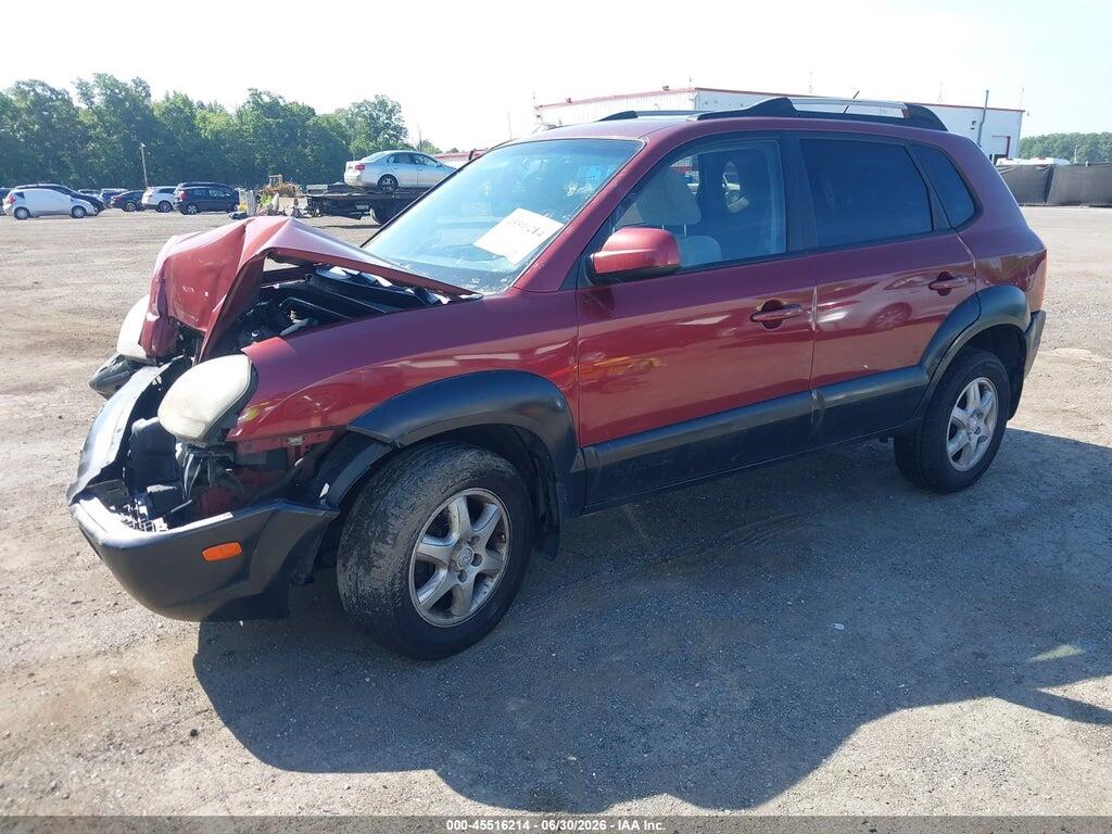 KM8JN12D454057082 2005 HYUNDAI TUCSON photo no. 2