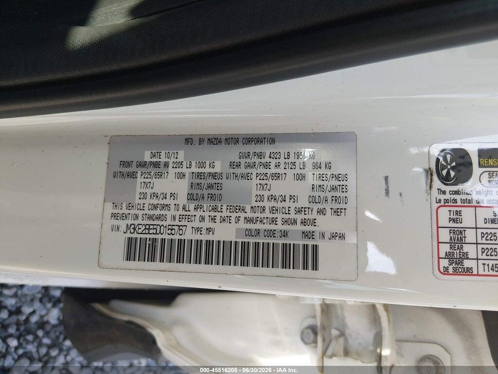 JM3KE2BE5D0155767 2013 MAZDA CX-5 photo no. 9