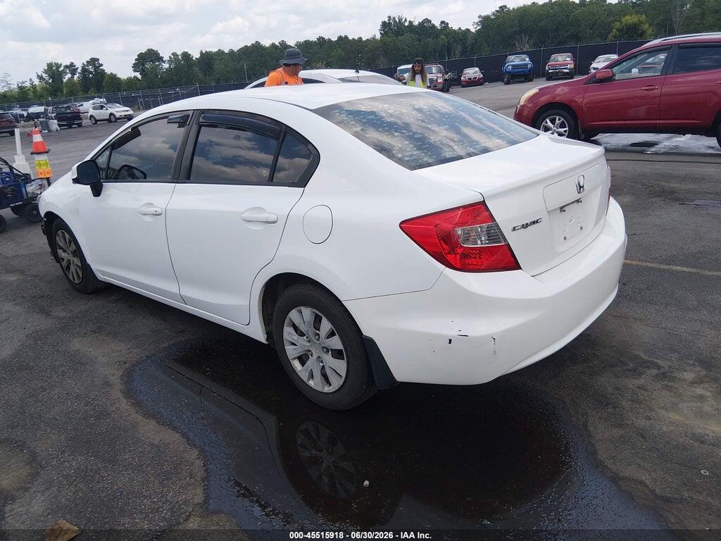 19XFB2F51CE103670 2012 HONDA CIVIC photo no. 3