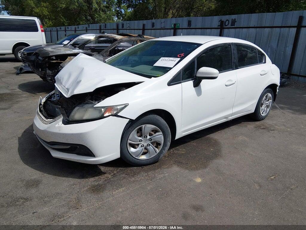 19XFB2F53EE037836 2014 HONDA CIVIC photo no. 2