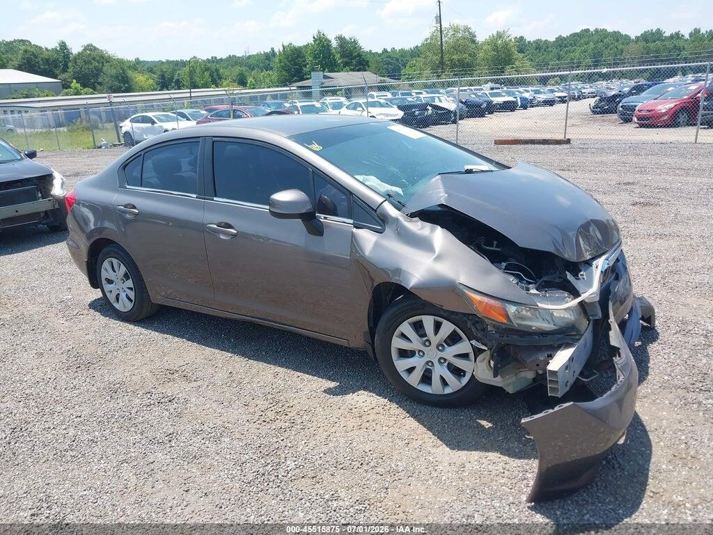 2HGFB2F51CH566138 2012 HONDA CIVIC photo no. 1