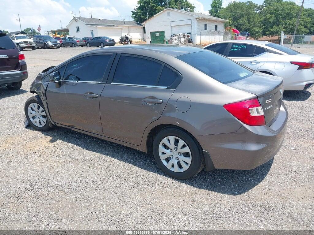 2HGFB2F51CH566138 2012 HONDA CIVIC photo no. 3