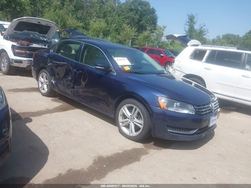 1VWBN7A36EC100344 2014 VOLKSWAGEN PASSAT photo no. 1