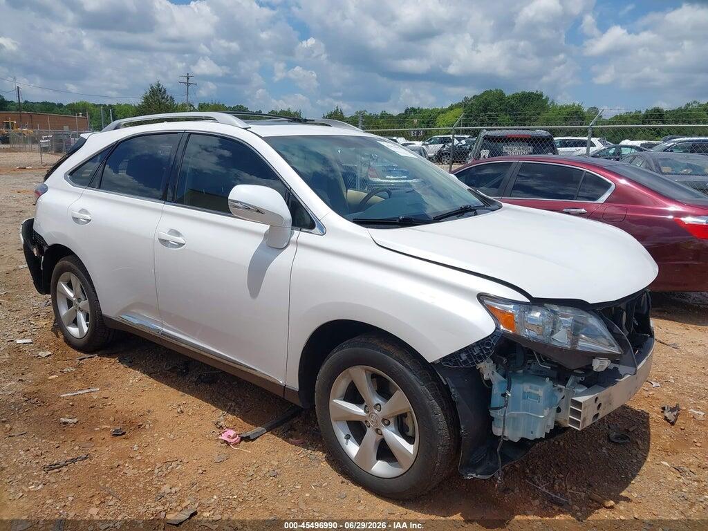 2T2BK1BA7CC125680 2012 LEXUS RX 350 photo no. 1