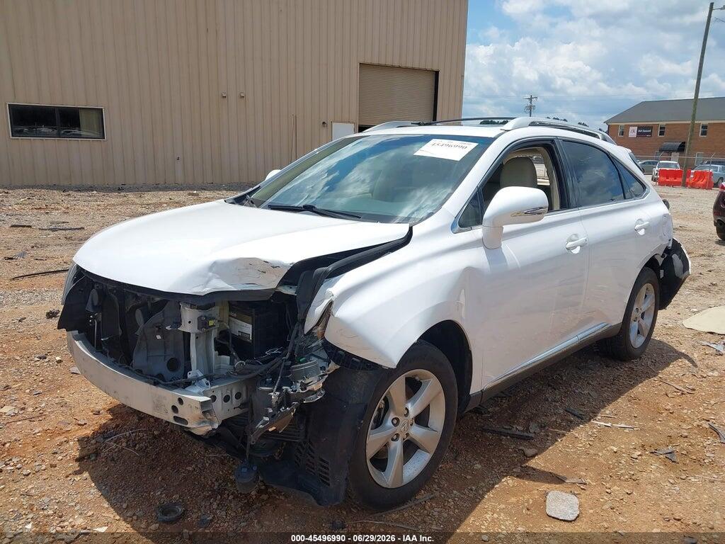2T2BK1BA7CC125680 2012 LEXUS RX 350 photo no. 2