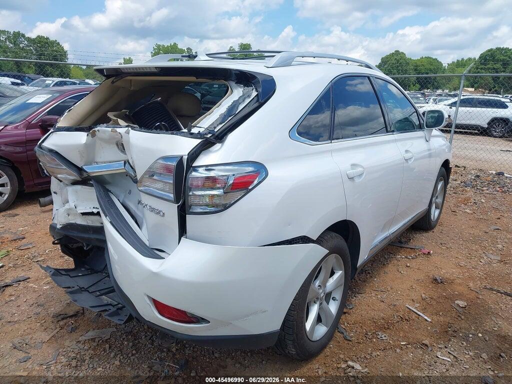 2T2BK1BA7CC125680 2012 LEXUS RX 350 photo no. 4