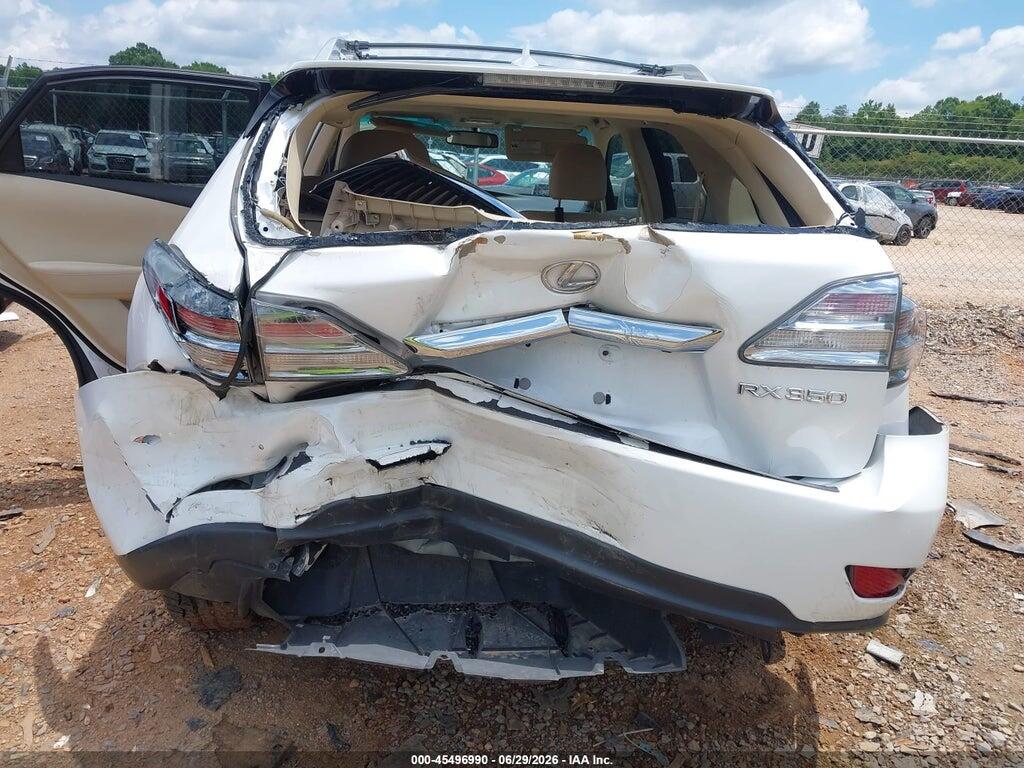 2T2BK1BA7CC125680 2012 LEXUS RX 350 photo no. 6