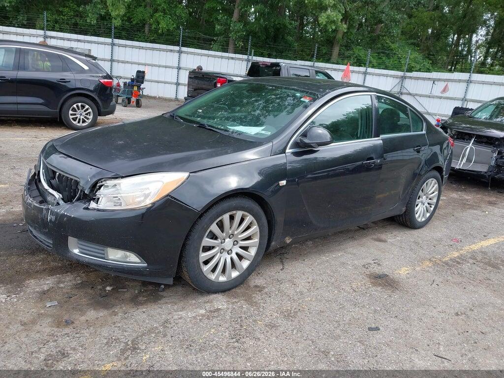 W04GW5EV9B1093297 2011 BUICK REGAL photo no. 2