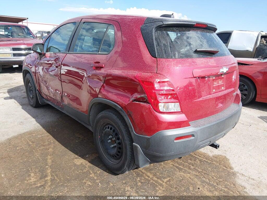 KL7CJKSB3FB071305 2015 CHEVROLET TRAX photo no. 3