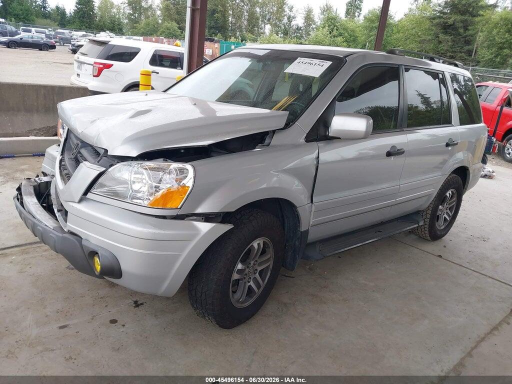 2HKYF18644H608516 2004 HONDA PILOT photo no. 2
