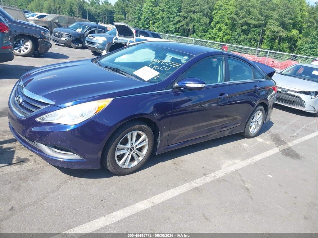 5NPEB4AC9EH910157 2014 HYUNDAI SONATA photo no. 2