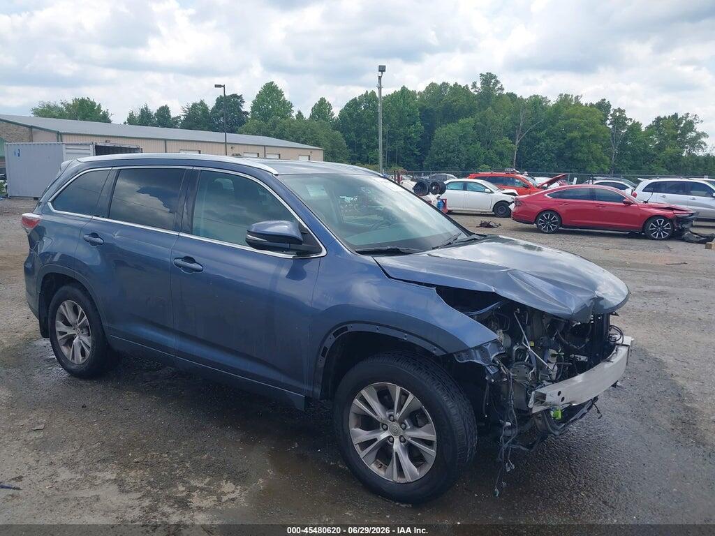 5TDJKRFHXFS210756 2015 TOYOTA HIGHLANDER photo no. 1
