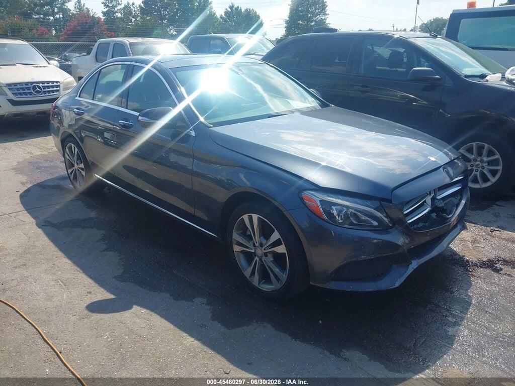 55SWF4KB2FU076505 2015 MERCEDES-BENZ C 300 photo no. 1