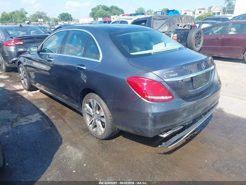 55SWF4KB2FU076505 2015 MERCEDES-BENZ C 300 photo no. 3