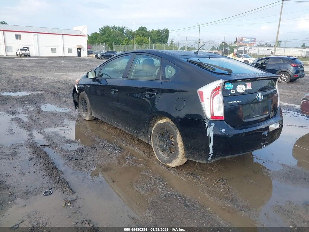 JTDKN3DU7C5448722 2012 TOYOTA PRIUS photo no. 3