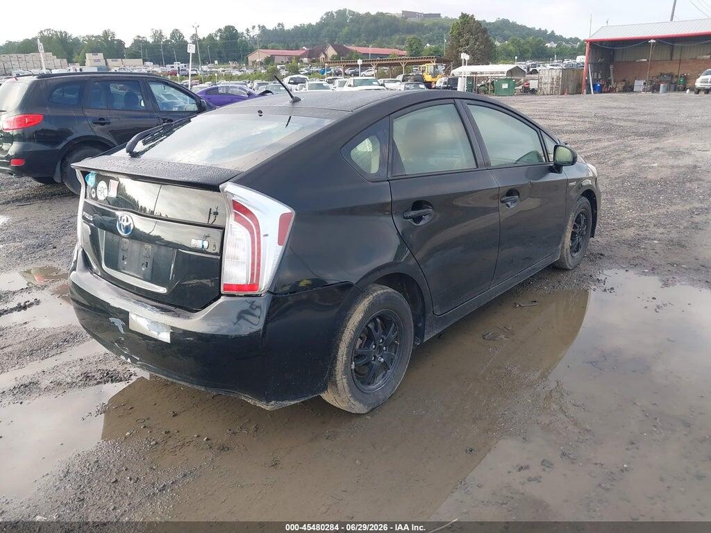 JTDKN3DU7C5448722 2012 TOYOTA PRIUS photo no. 4