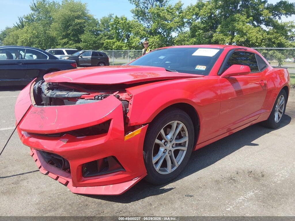 2G1FB1E35F9110062 2015 CHEVROLET CAMARO photo no. 2