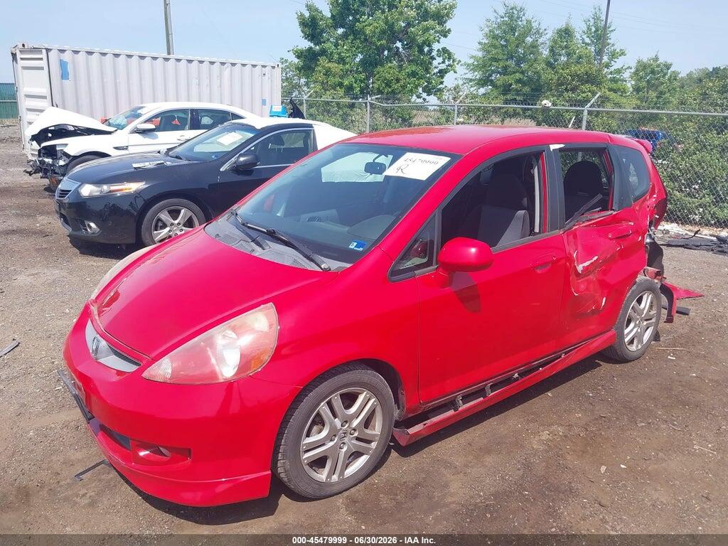 JHMGD38617S004973 2007 HONDA FIT photo no. 2