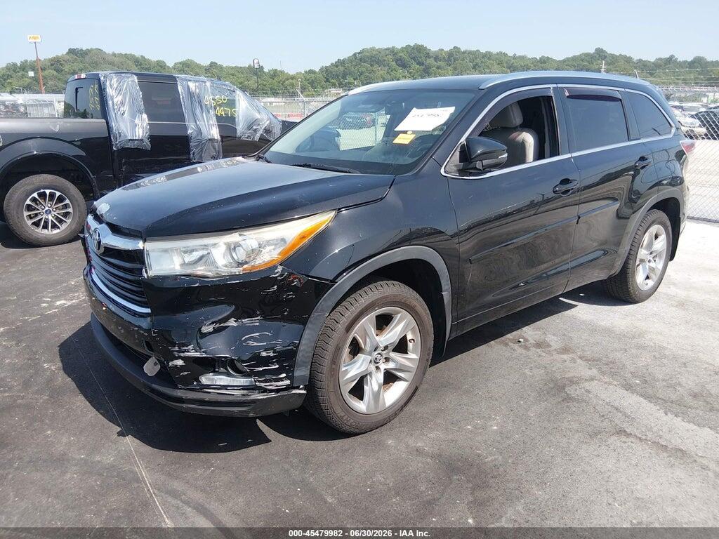 5TDDKRFH5GS334951 2016 TOYOTA HIGHLANDER photo no. 2