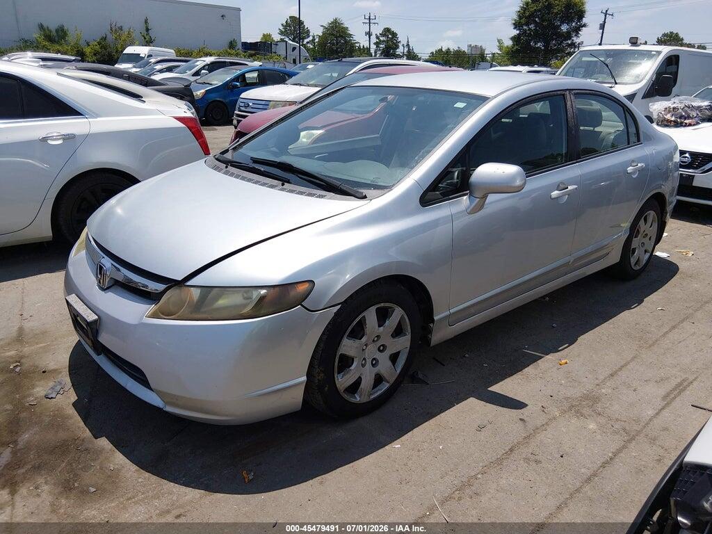 2HGFA16548H357741 2008 HONDA CIVIC photo no. 2
