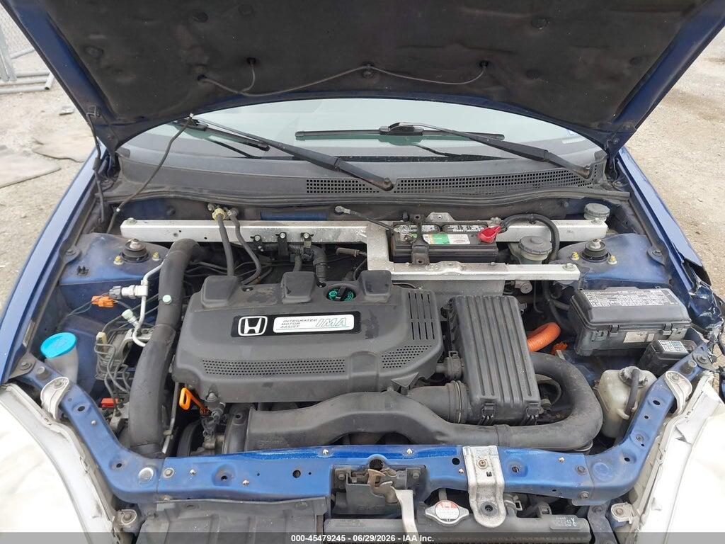 JHMZE13721T001205 2001 HONDA INSIGHT photo no. 10