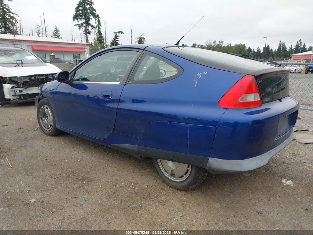 JHMZE13721T001205 2001 HONDA INSIGHT photo no. 3