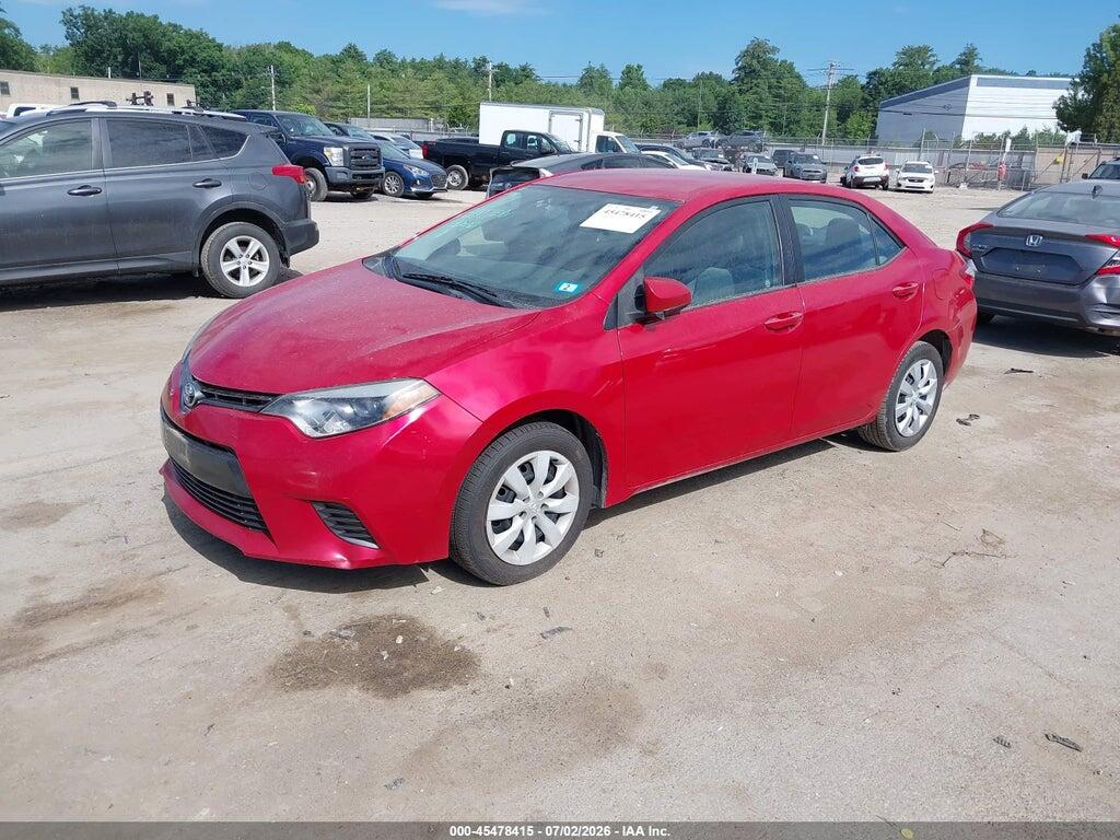 2T1BURHE0FC437982 2015 TOYOTA COROLLA photo no. 2