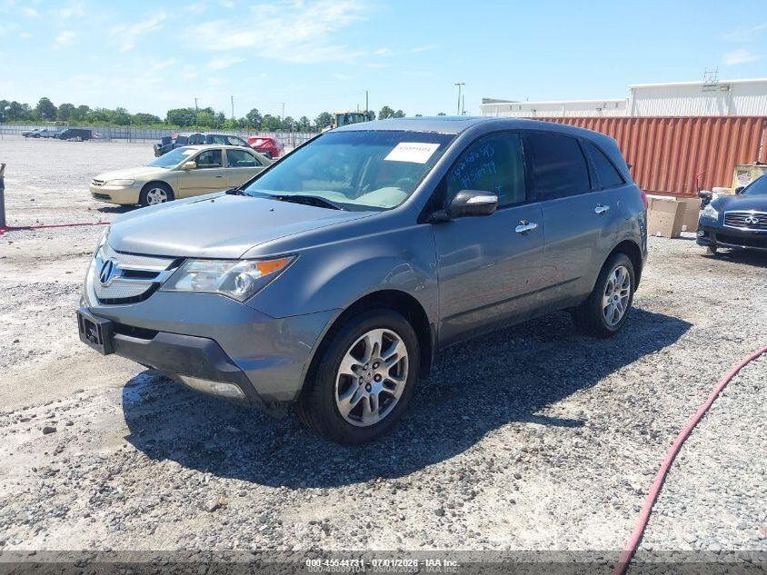 2HNYD28299H516479 2009 ACURA MDX photo no. 2