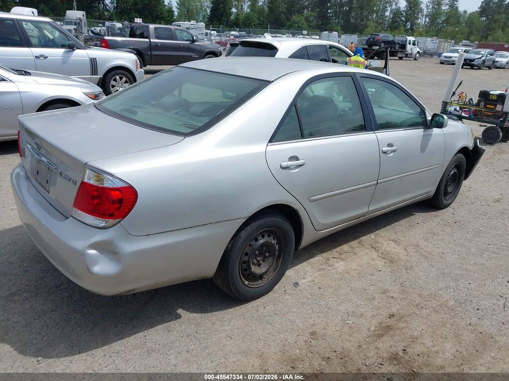 4T1BE32K45U555054 2005 TOYOTA CAMRY photo no. 4