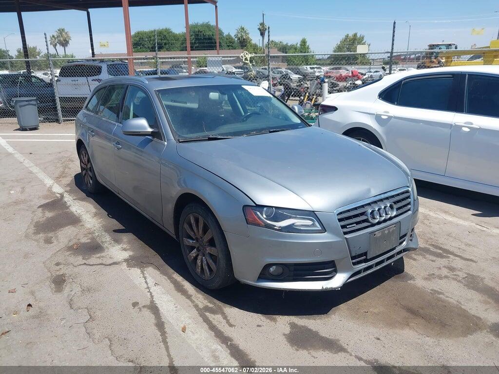 WAUGF78K39A101257 2009 AUDI A4 photo no. 1