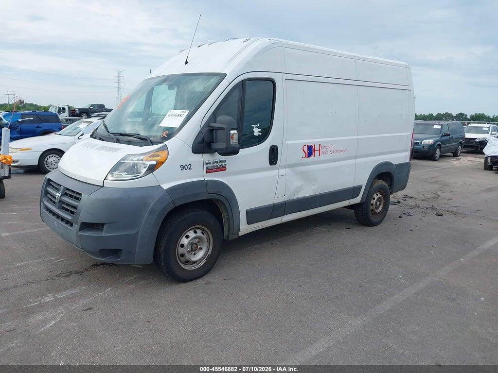 3C6TRVCG5FE504902 2015 RAM PROMASTER 2500 photo no. 2