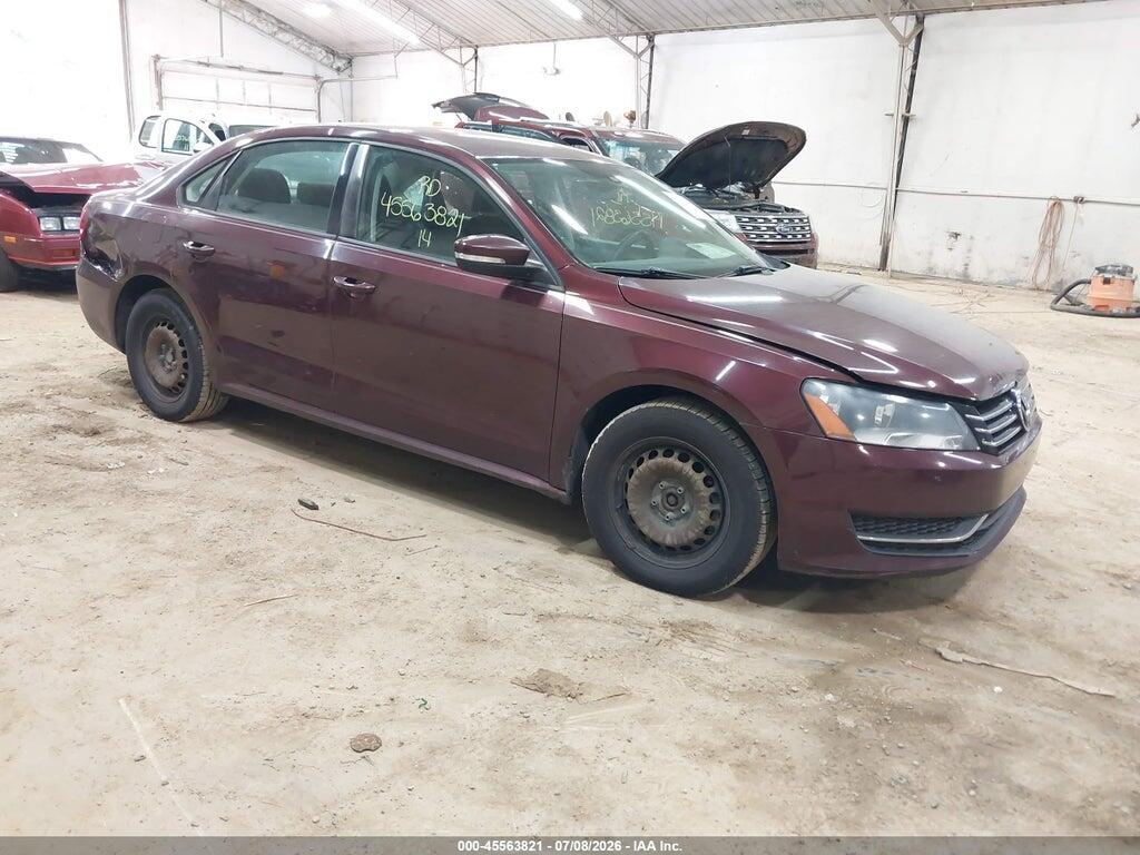 1VWAP7A31EC012209 2014 VOLKSWAGEN PASSAT photo no. 1