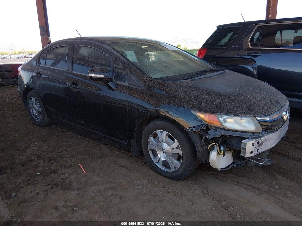 JHMFB4F3XCS001077 2012 HONDA CIVIC HYBRID photo no. 1