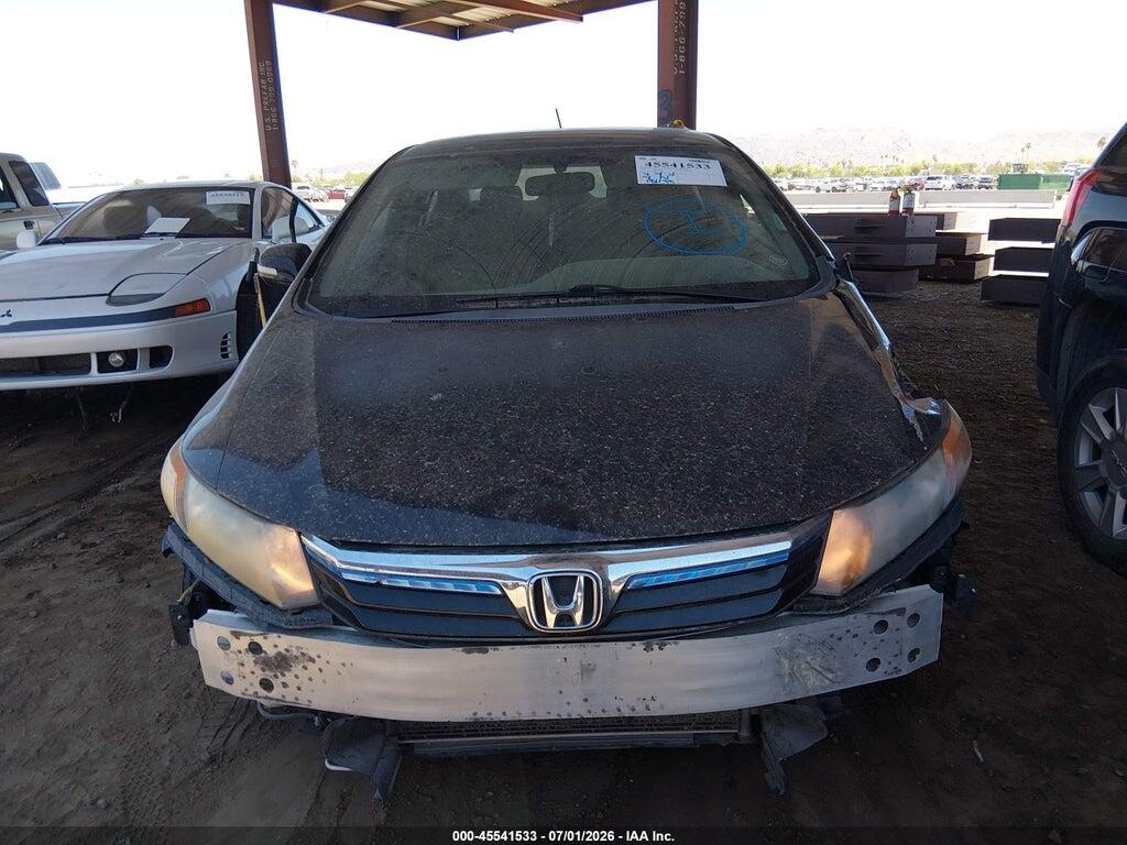 JHMFB4F3XCS001077 2012 HONDA CIVIC HYBRID photo no. 6
