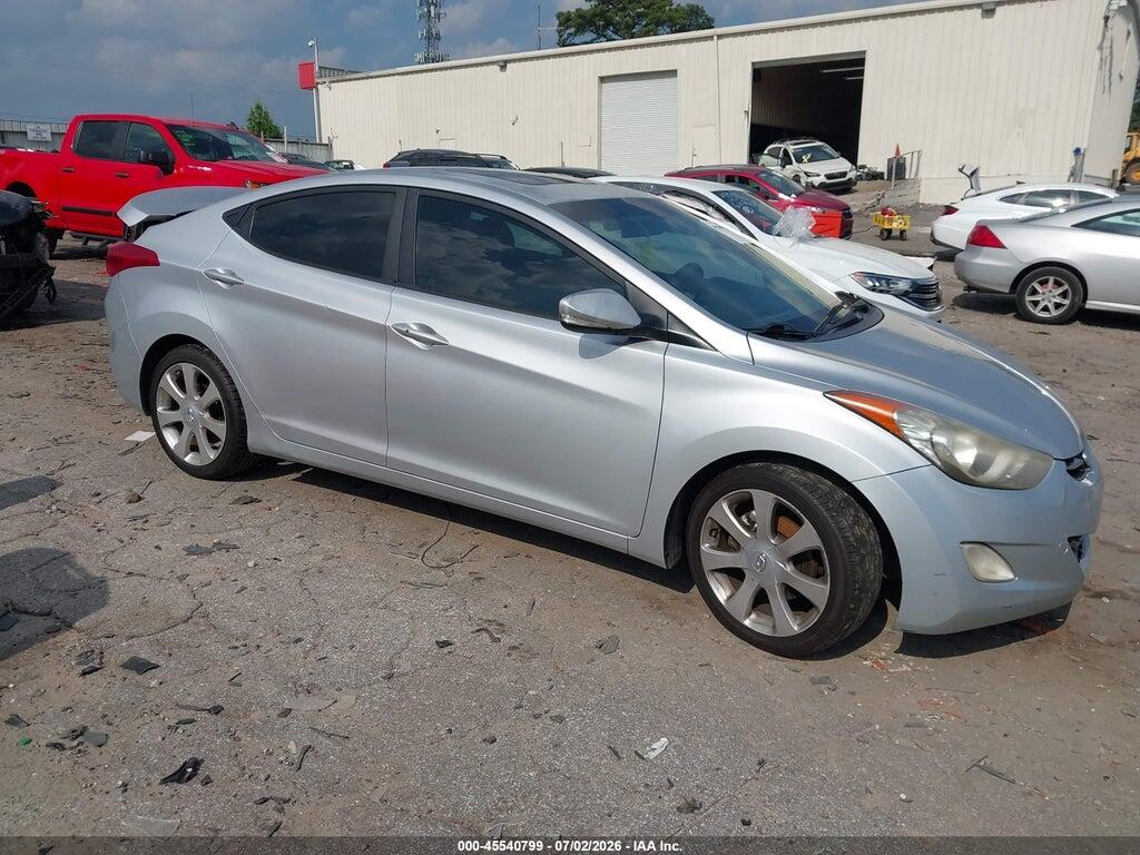 5NPDH4AE2CH111801 2012 HYUNDAI ELANTRA photo no. 1