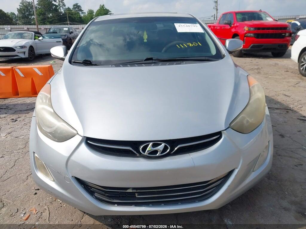 5NPDH4AE2CH111801 2012 HYUNDAI ELANTRA photo no. 12