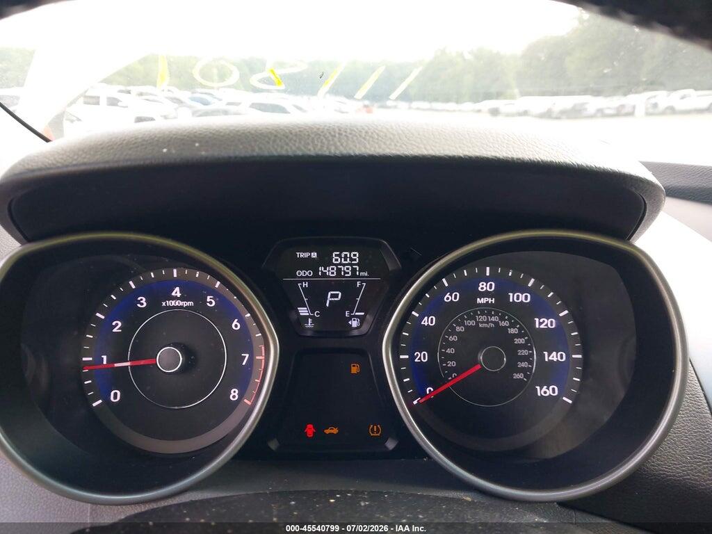 5NPDH4AE2CH111801 2012 HYUNDAI ELANTRA photo no. 7