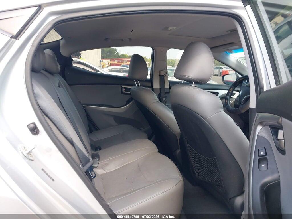 5NPDH4AE2CH111801 2012 HYUNDAI ELANTRA photo no. 8