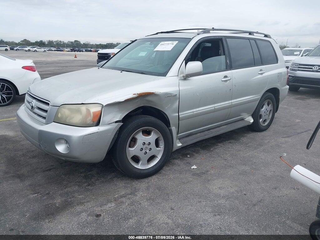 JTEDP21A040003692 2004 TOYOTA HIGHLANDER photo no. 2