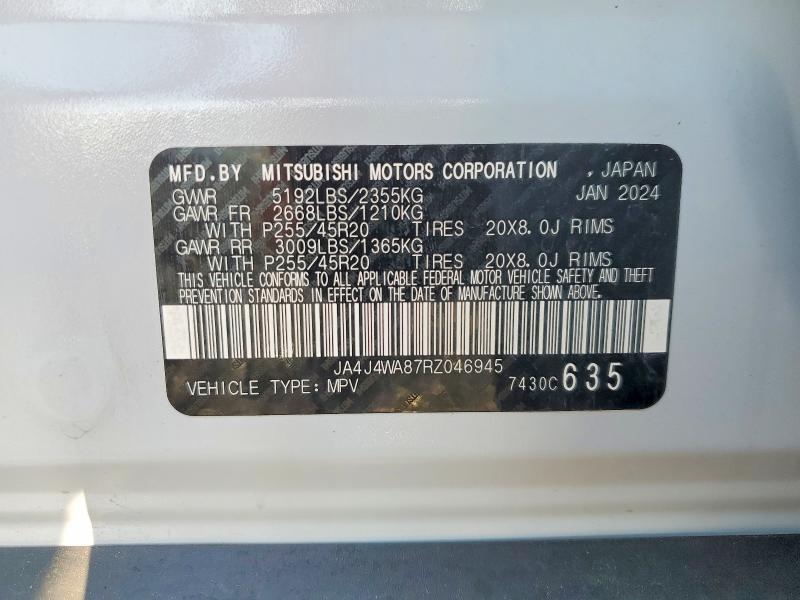 2024 MITSUBISHI OUTLANDER SEL — Фото 13 из 13