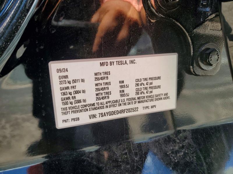 2024 TESLA MODEL Y — Фото 14 из 14