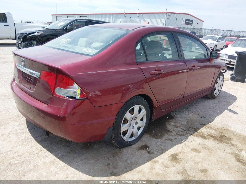 19XFA16549E005965 2009 HONDA CIVIC photo no. 4