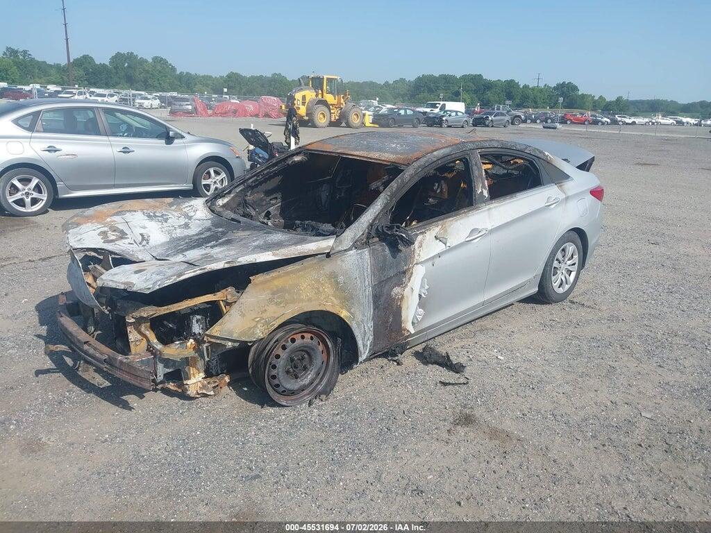 5NPEB4ACXBH036638 2011 HYUNDAI SONATA photo no. 2