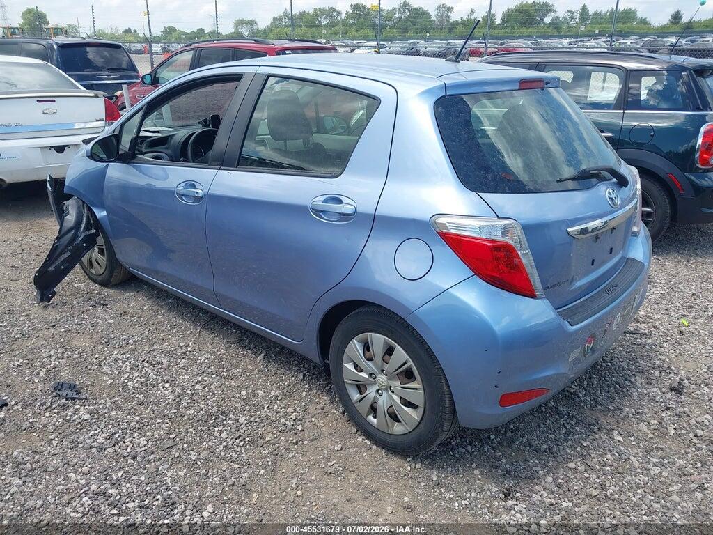 JTDKTUD30CD539162 2012 TOYOTA YARIS photo no. 3
