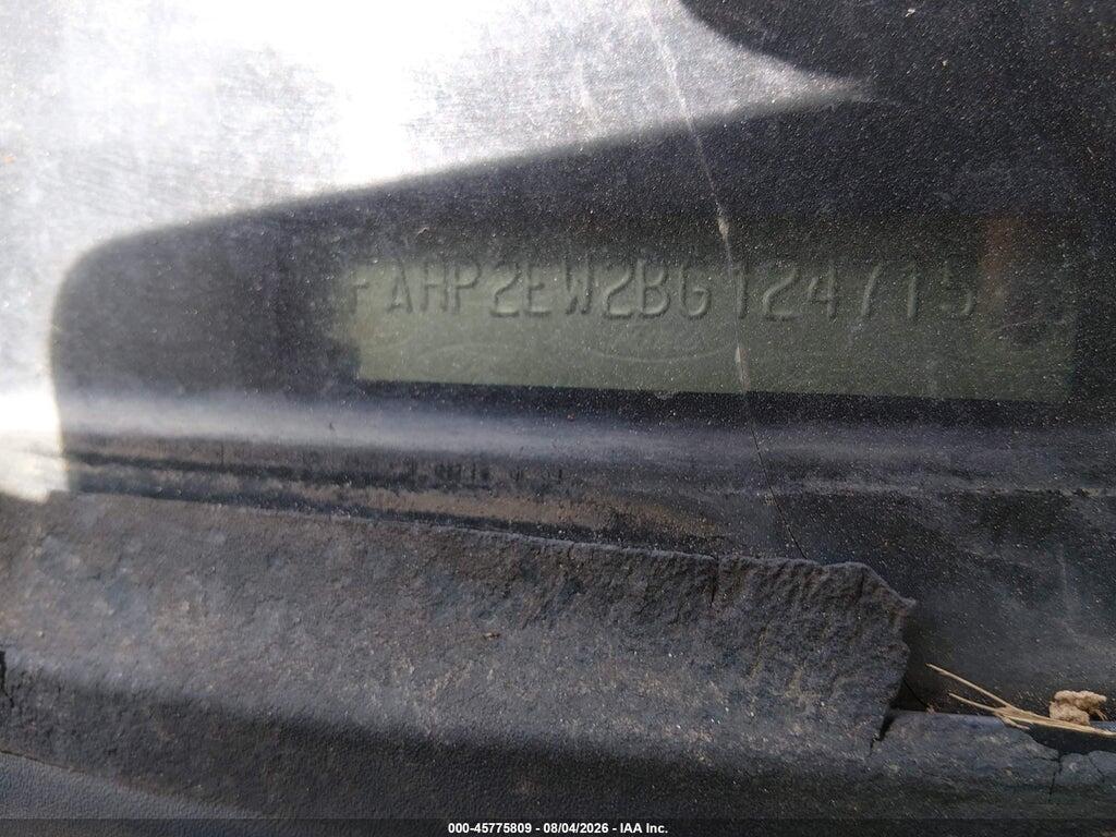 1FAHP2EW2BG124715 2011 FORD TAURUS photo no. 9